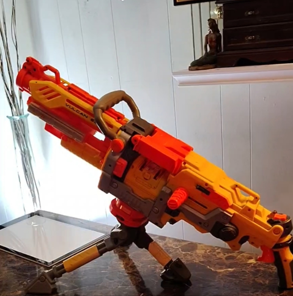 Kids Toy Blaster - Orange and Yellow